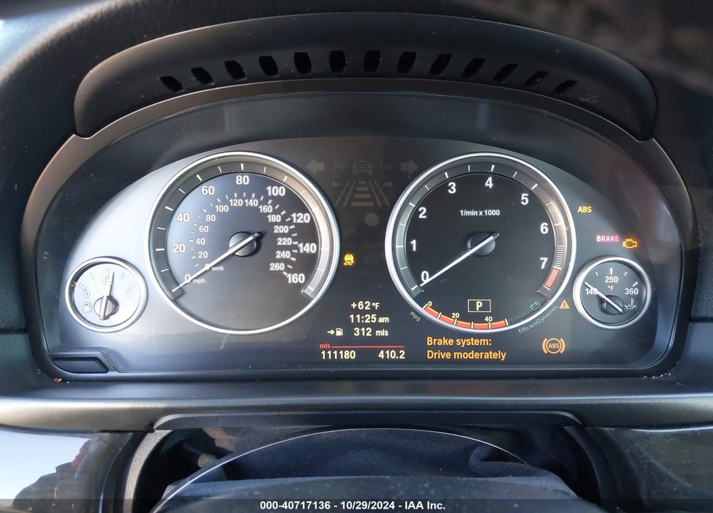 2011 BMW 550I VIN: WBAFR9C51BDE81822