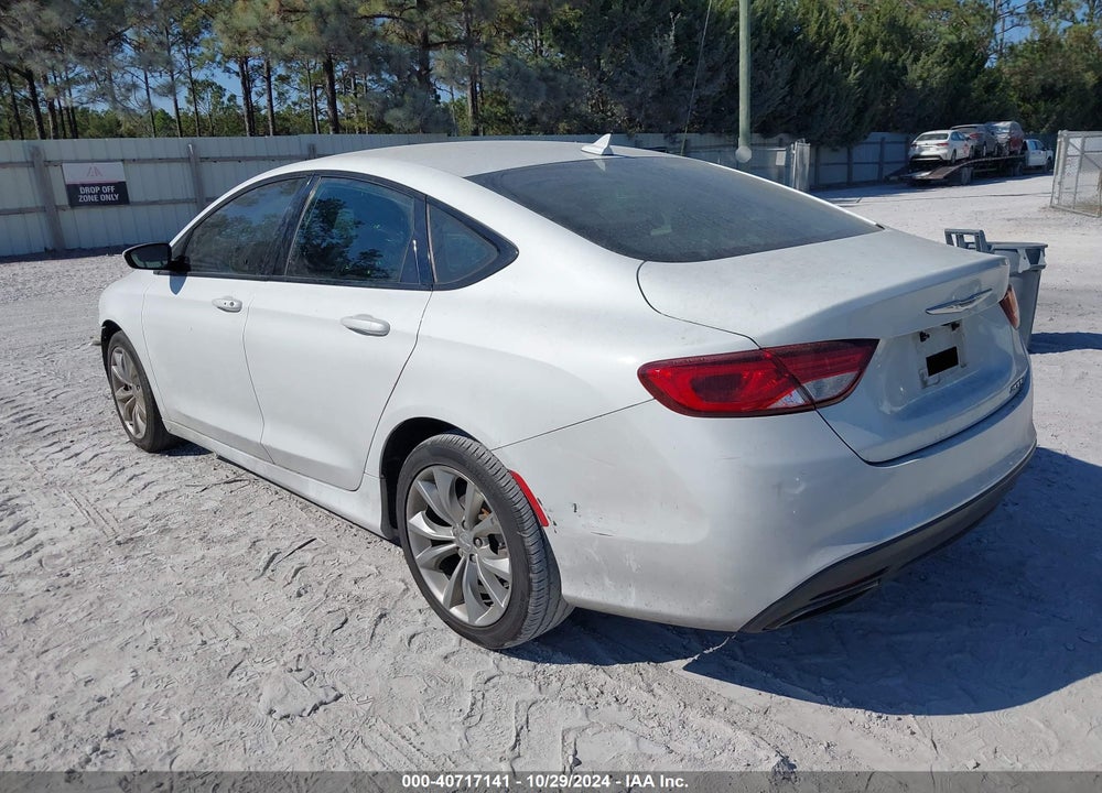 2015 CHRYSLER 200 S VIN: 1C3CCCBB0FN673701