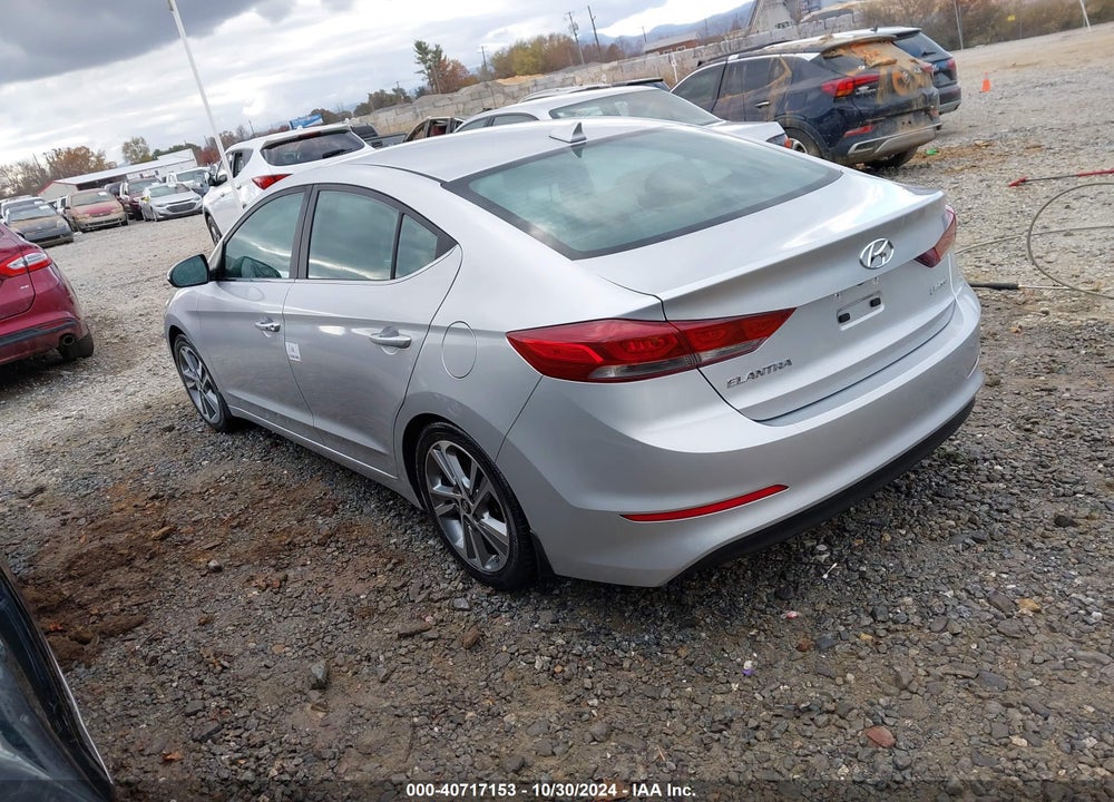 2018 HYUNDAI ELANTRA LIMITED VIN: KMHD84LF6JU519318