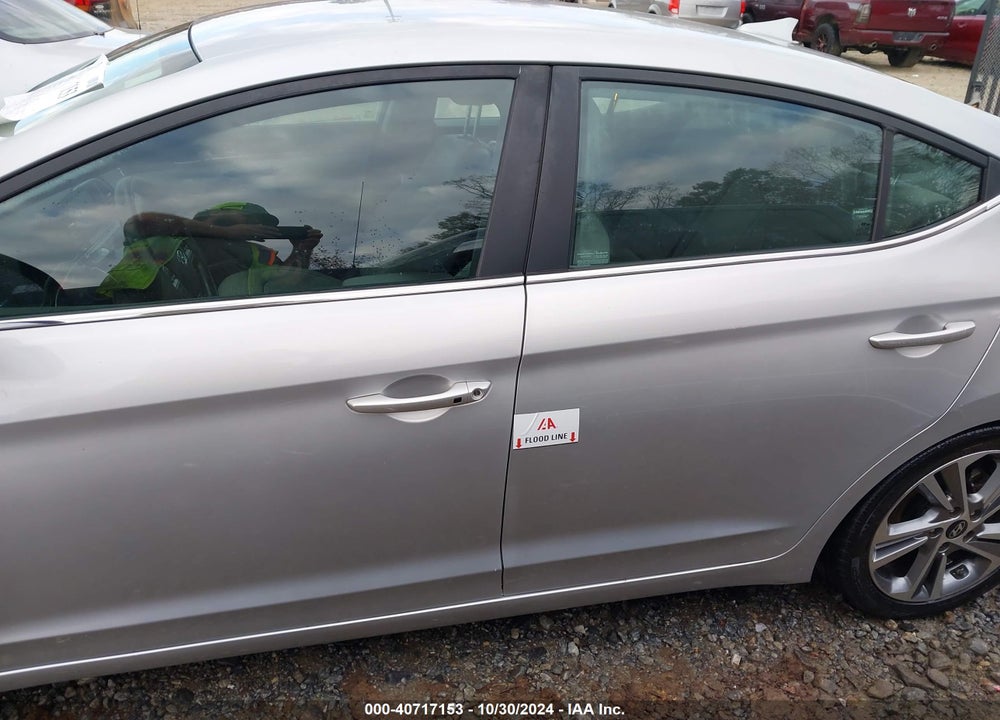 2018 HYUNDAI ELANTRA LIMITED VIN: KMHD84LF6JU519318