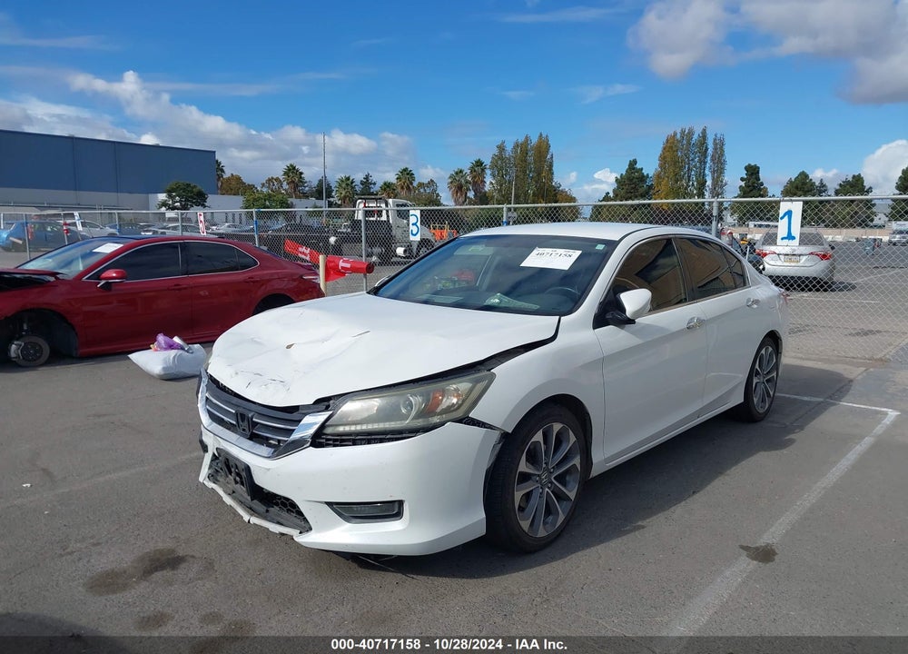 2015 HONDA ACCORD SPORT VIN: 1HGCR2F57FA114566
