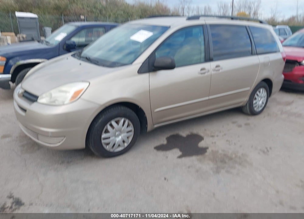 2005 TOYOTA SIENNA LE VIN: 5TDZA23C35S264128