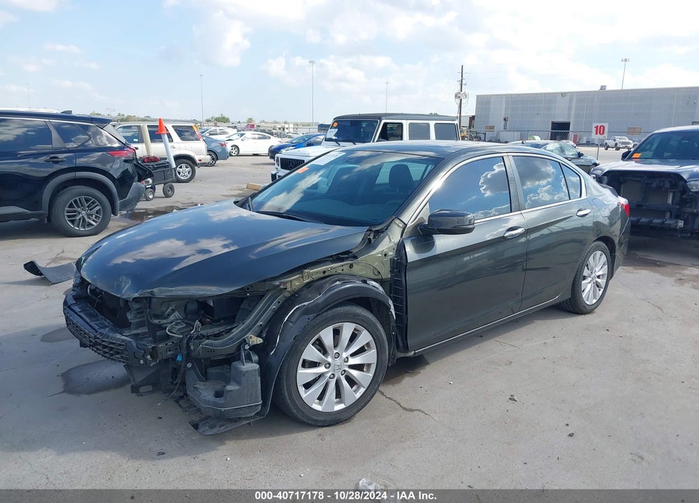 2014 HONDA ACCORD EX-L VIN: 1HGCR2F83EA082384