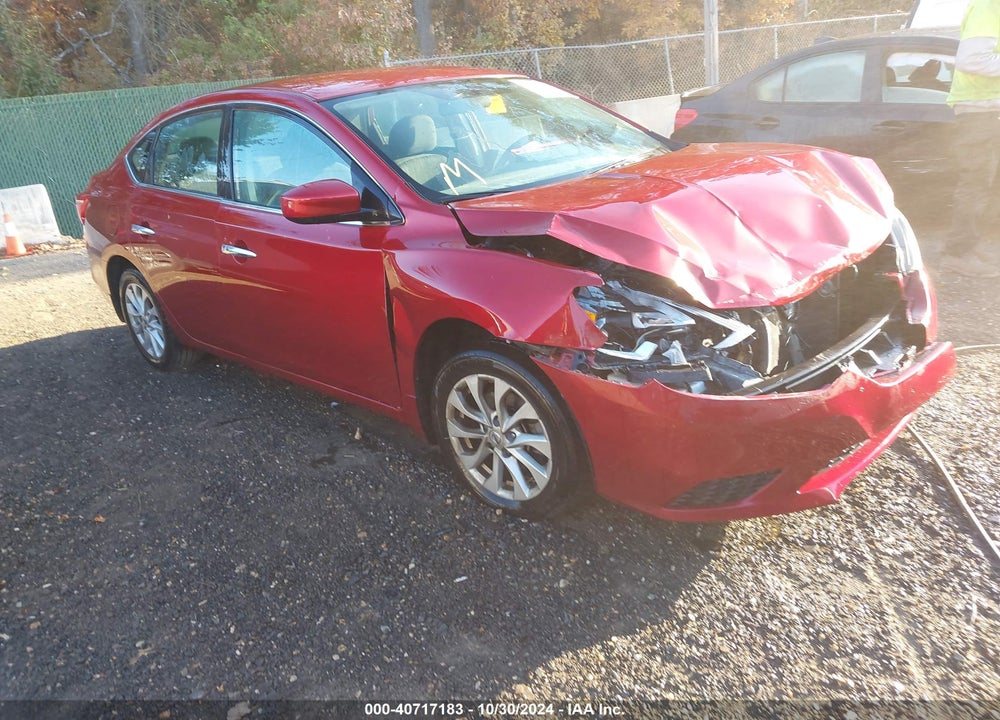 2019 NISSAN SENTRA SV VIN: 3N1AB7AP6KY397731