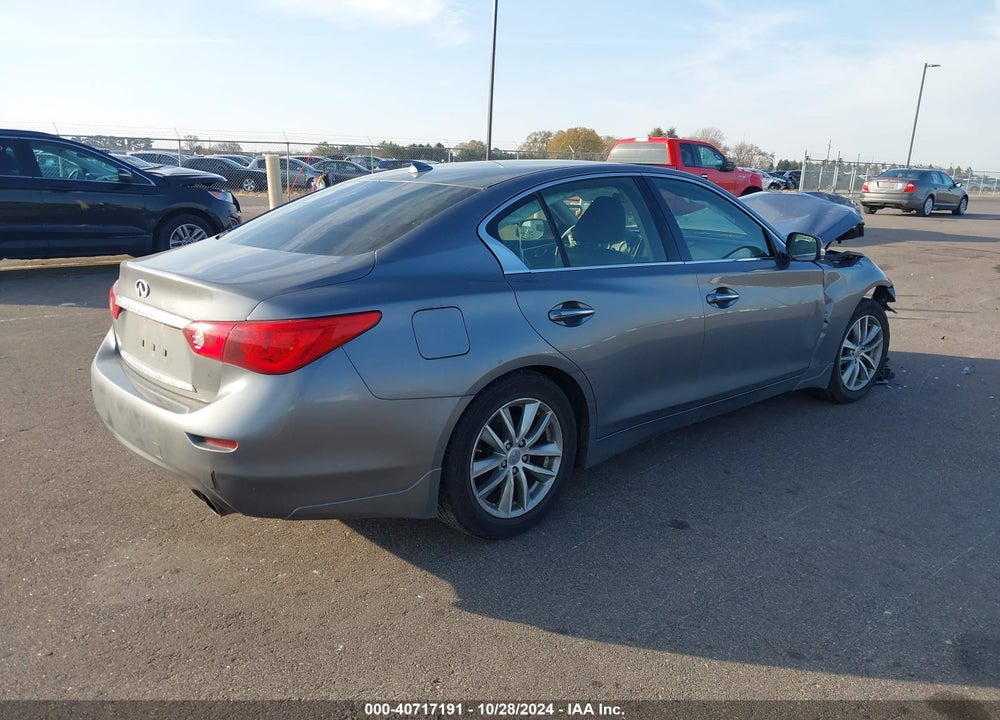 2015 INFINITI Q50 VIN: JN1BV7AR4FM423510