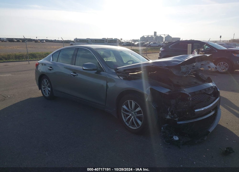 2015 INFINITI Q50 VIN: JN1BV7AR4FM423510