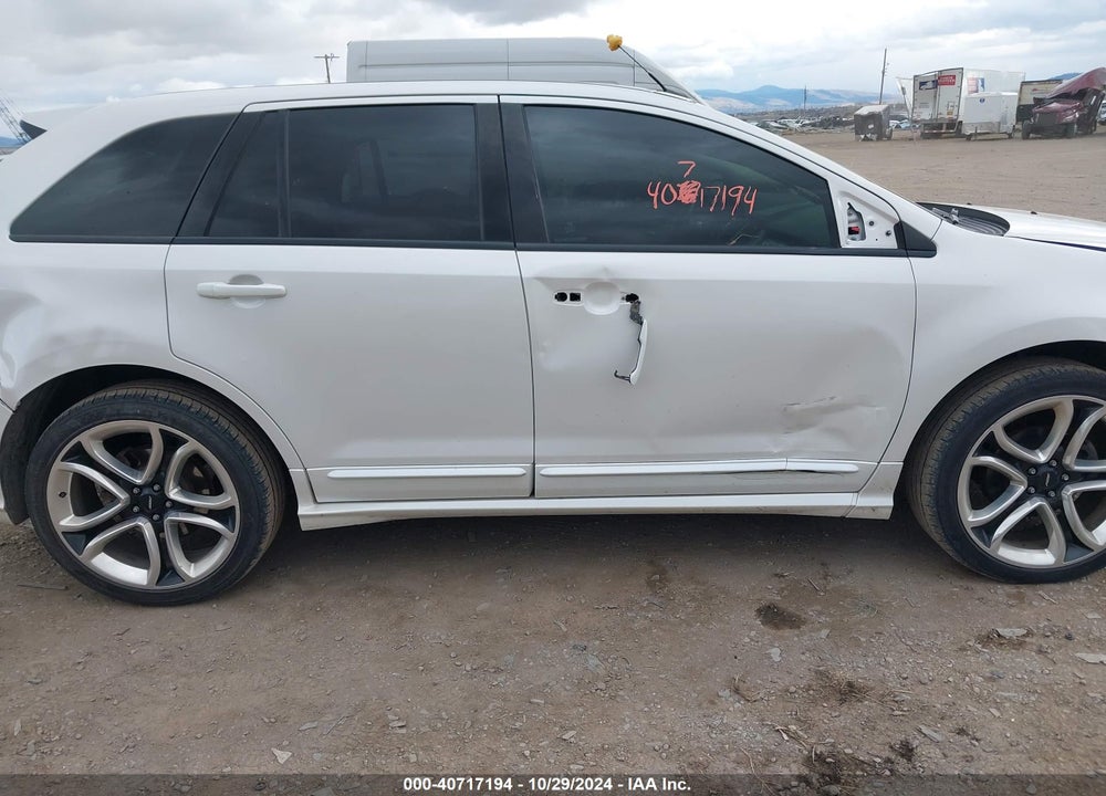2013 FORD EDGE SPORT VIN: 2FMDK4AK2DBA15442
