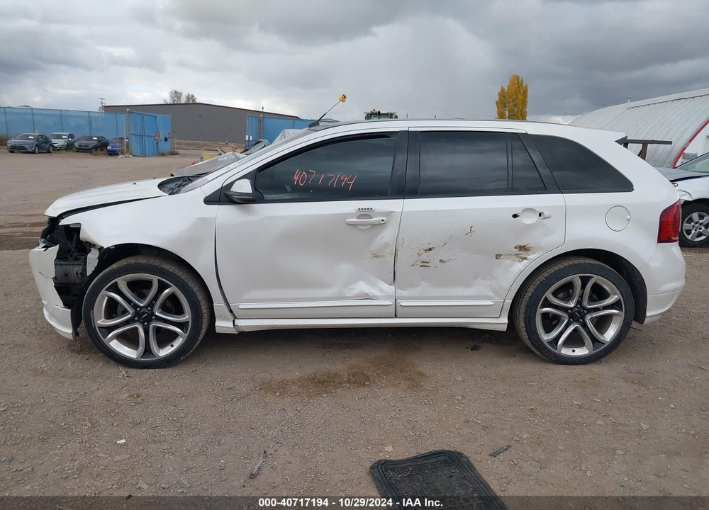 2013 FORD EDGE SPORT VIN: 2FMDK4AK2DBA15442