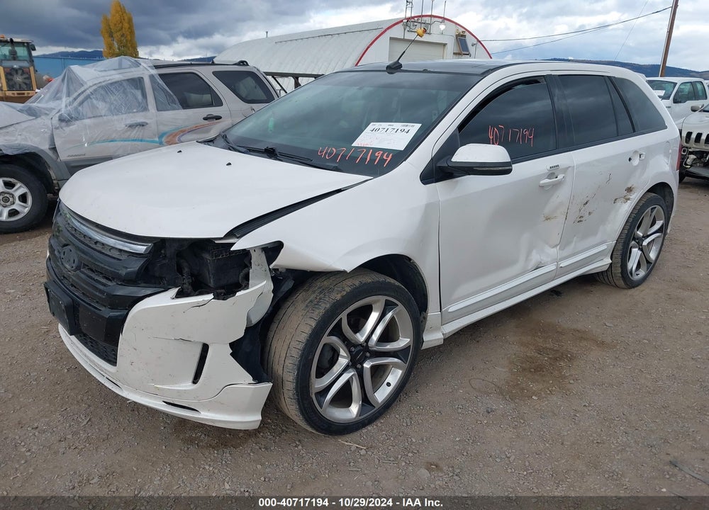 2013 FORD EDGE SPORT VIN: 2FMDK4AK2DBA15442