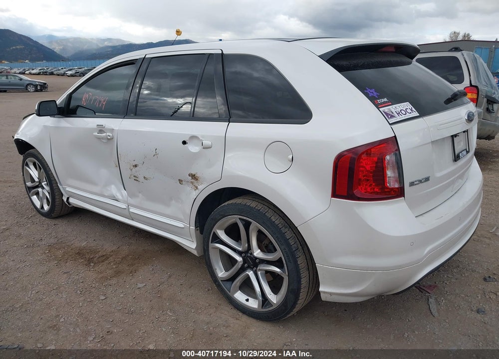 2013 FORD EDGE SPORT VIN: 2FMDK4AK2DBA15442
