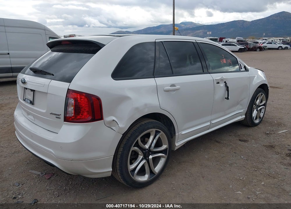 2013 FORD EDGE SPORT VIN: 2FMDK4AK2DBA15442