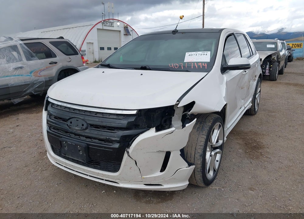 2013 FORD EDGE SPORT VIN: 2FMDK4AK2DBA15442