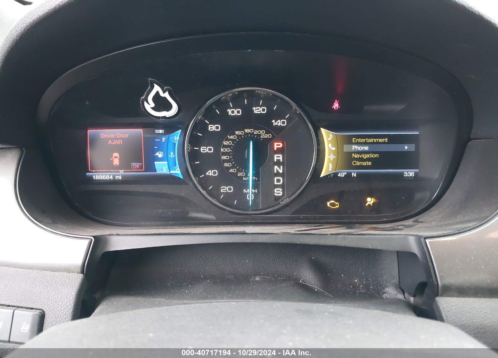 2013 FORD EDGE SPORT VIN: 2FMDK4AK2DBA15442