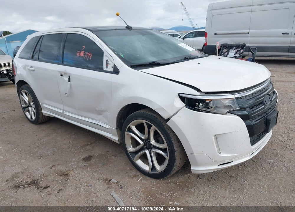 2013 FORD EDGE SPORT VIN: 2FMDK4AK2DBA15442