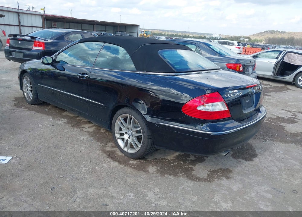 2008 MERCEDES-BENZ CLK 350 VIN: WDBTK56F18T095533