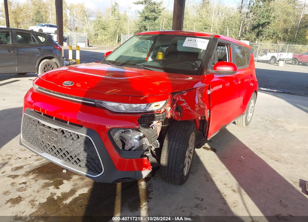 2020 KIA SOUL LX VIN: KNDJ23AU2L7725449