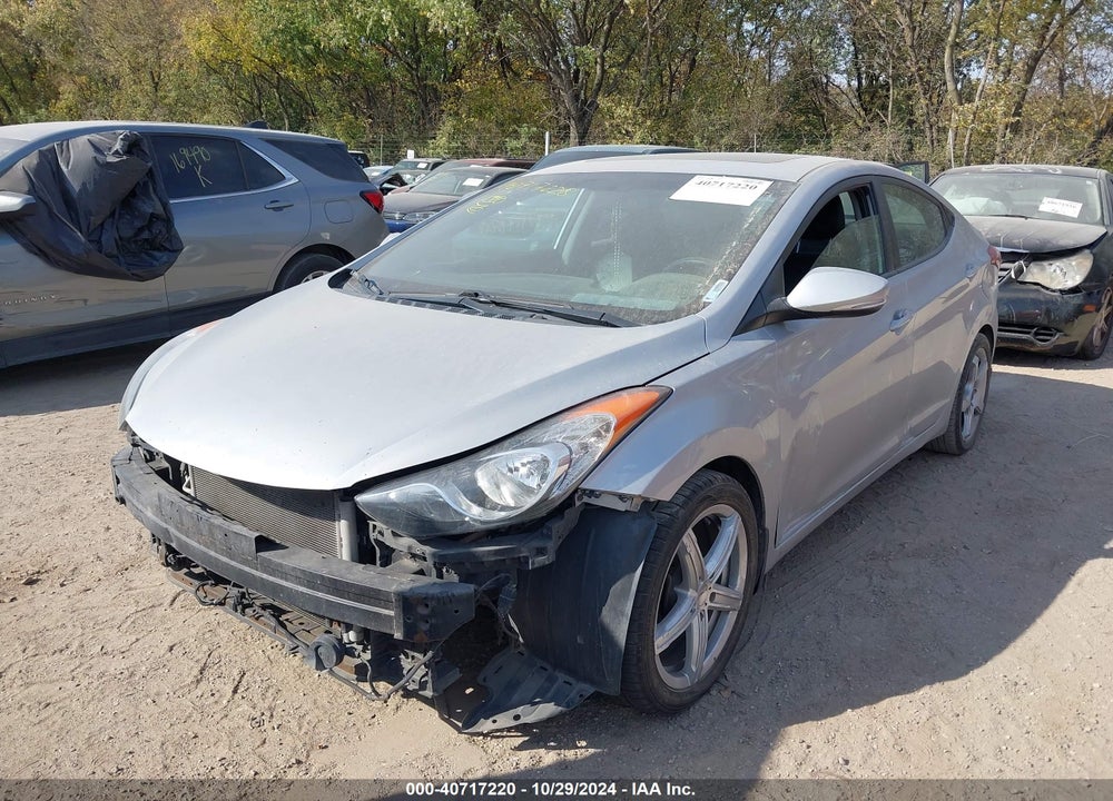 2013 HYUNDAI ELANTRA LIMITED VIN: KMHDH4AE5DU598849