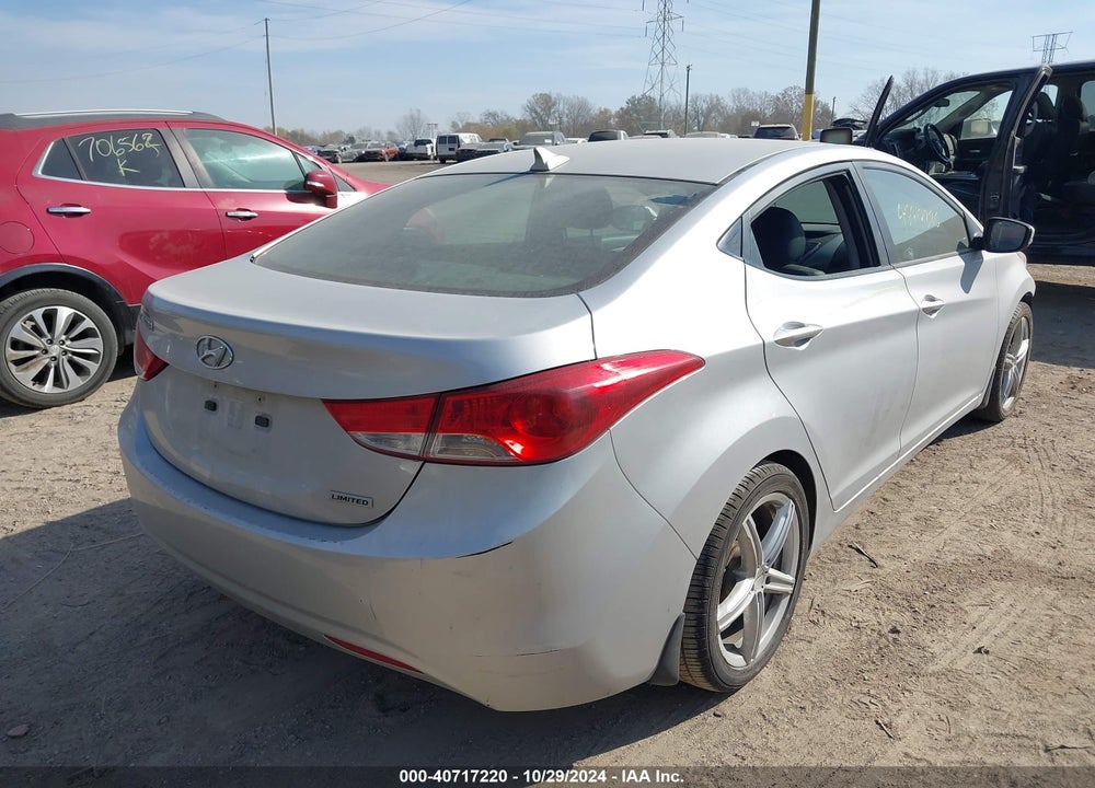 2013 HYUNDAI ELANTRA LIMITED VIN: KMHDH4AE5DU598849