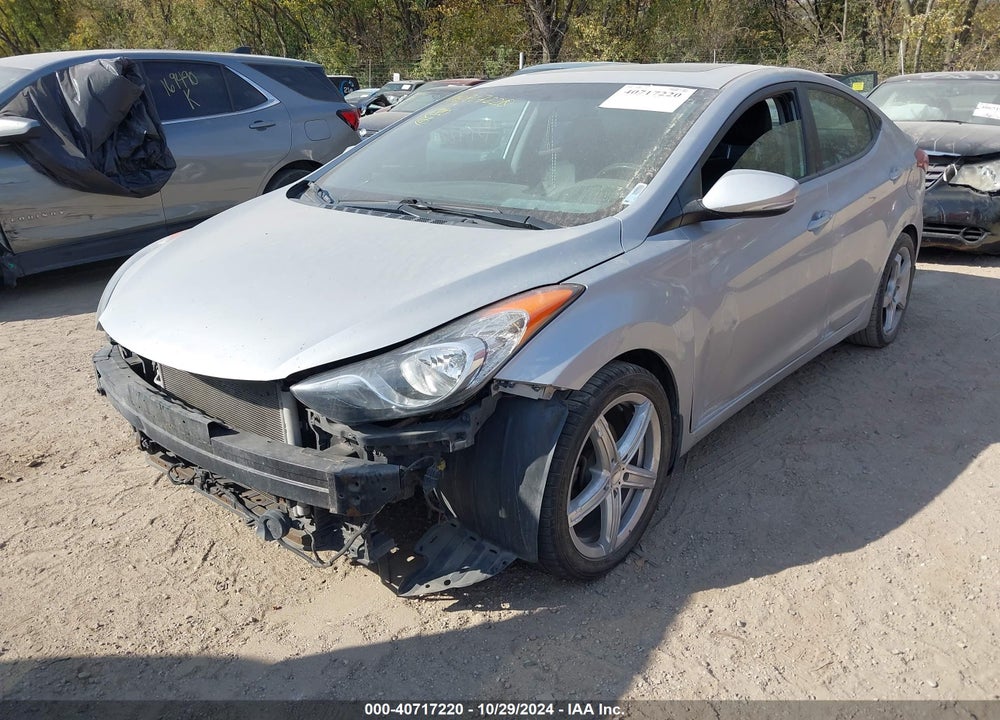 2013 HYUNDAI ELANTRA LIMITED VIN: KMHDH4AE5DU598849