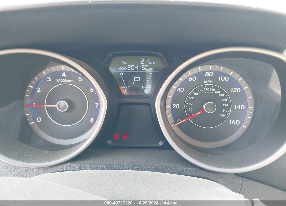 2013 HYUNDAI ELANTRA LIMITED VIN: KMHDH4AE5DU598849