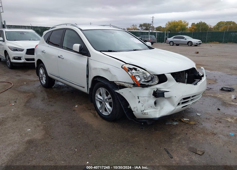 2012 NISSAN ROGUE SV VIN: JN8AS5MV7CW397620