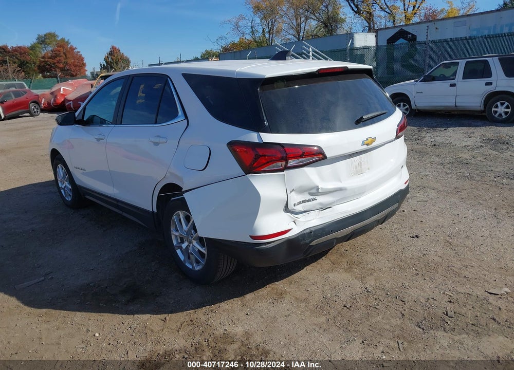 2022 CHEVROLET EQUINOX FWD LT VIN: 3GNAXKEVXNL303174