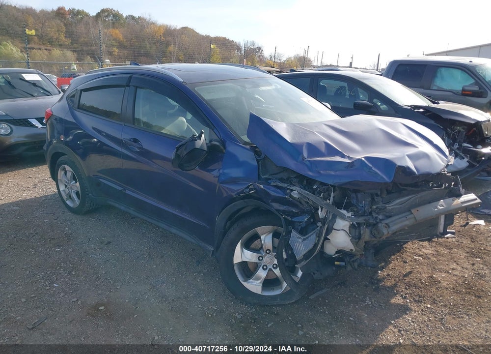 2016 HONDA HR-V EX-L VIN: 3CZRU6H74GM709032