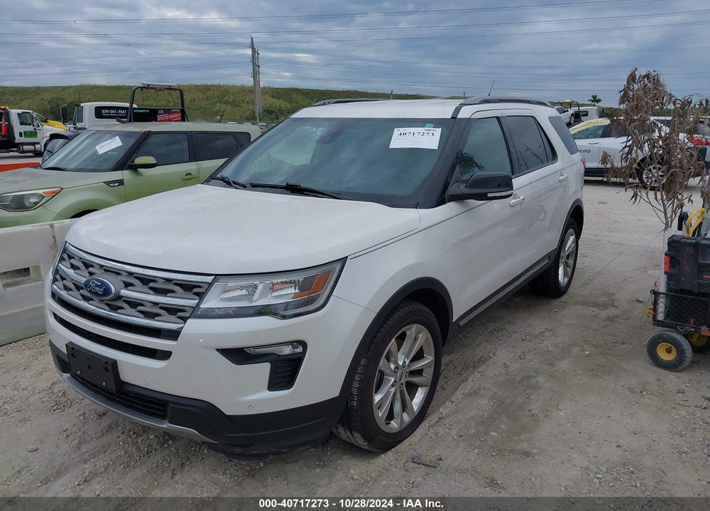 2018 FORD EXPLORER XLT VIN: 1FM5K8D89JGA78697