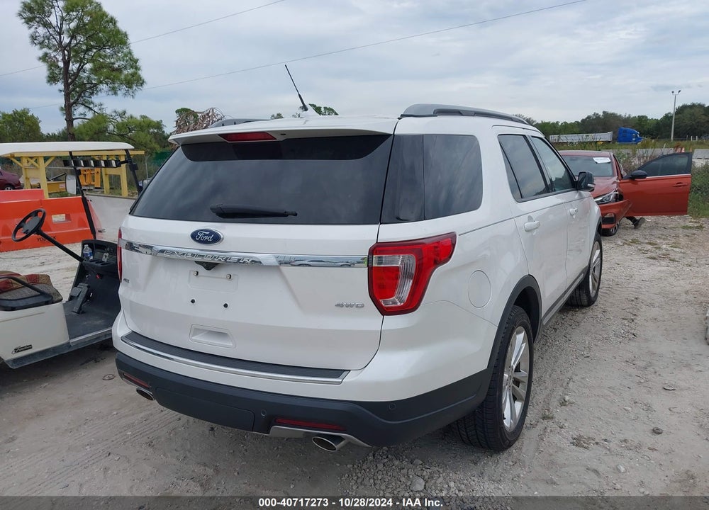 2018 FORD EXPLORER XLT VIN: 1FM5K8D89JGA78697
