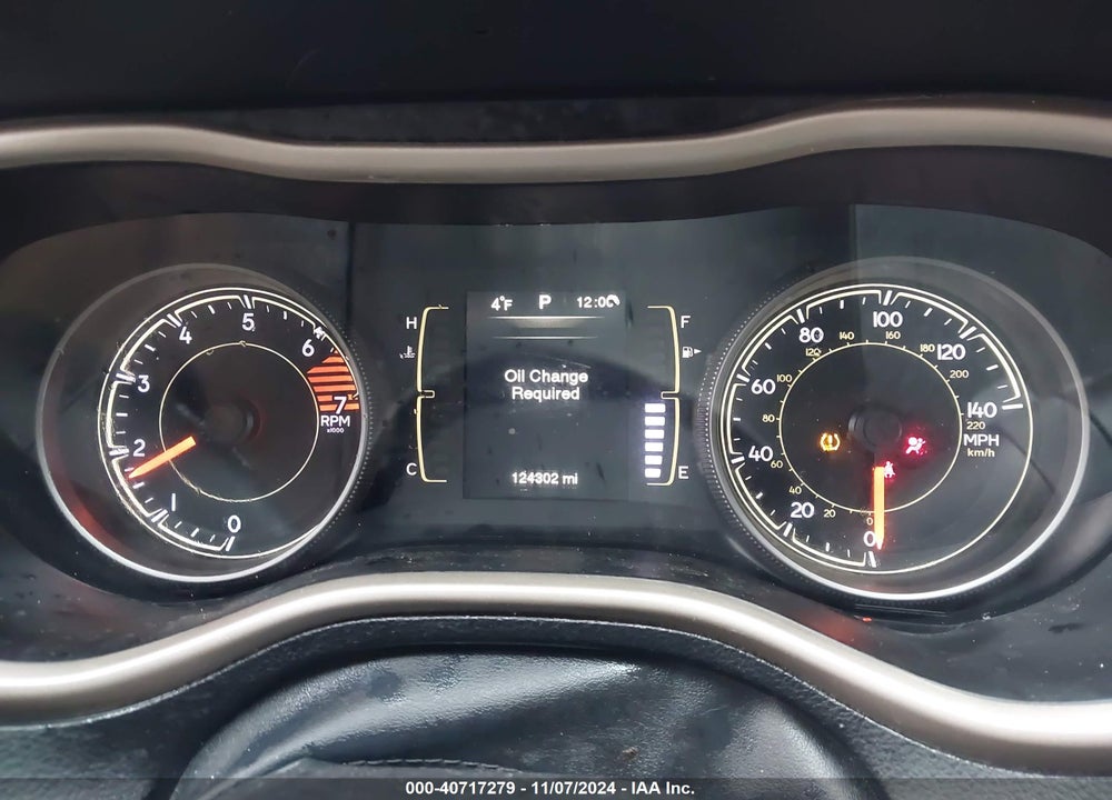 2016 JEEP CHEROKEE SPORT VIN: 1C4PJLAB0GW304370