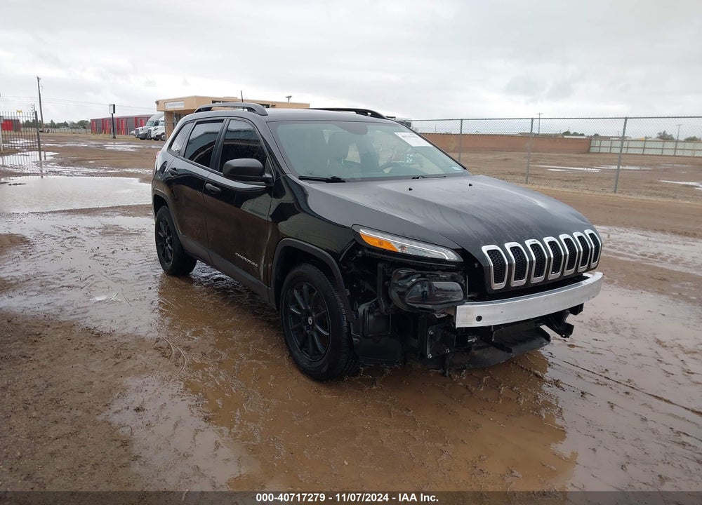 2016 JEEP CHEROKEE SPORT VIN: 1C4PJLAB0GW304370