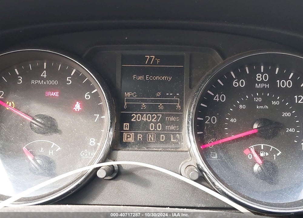2013 NISSAN ROGUE SV W/SL PKG VIN: JN8AS5MT5DW008215