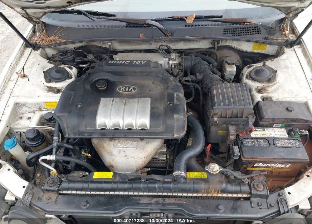 2005 KIA OPTIMA EX/LX VIN: KNAGD126955389657