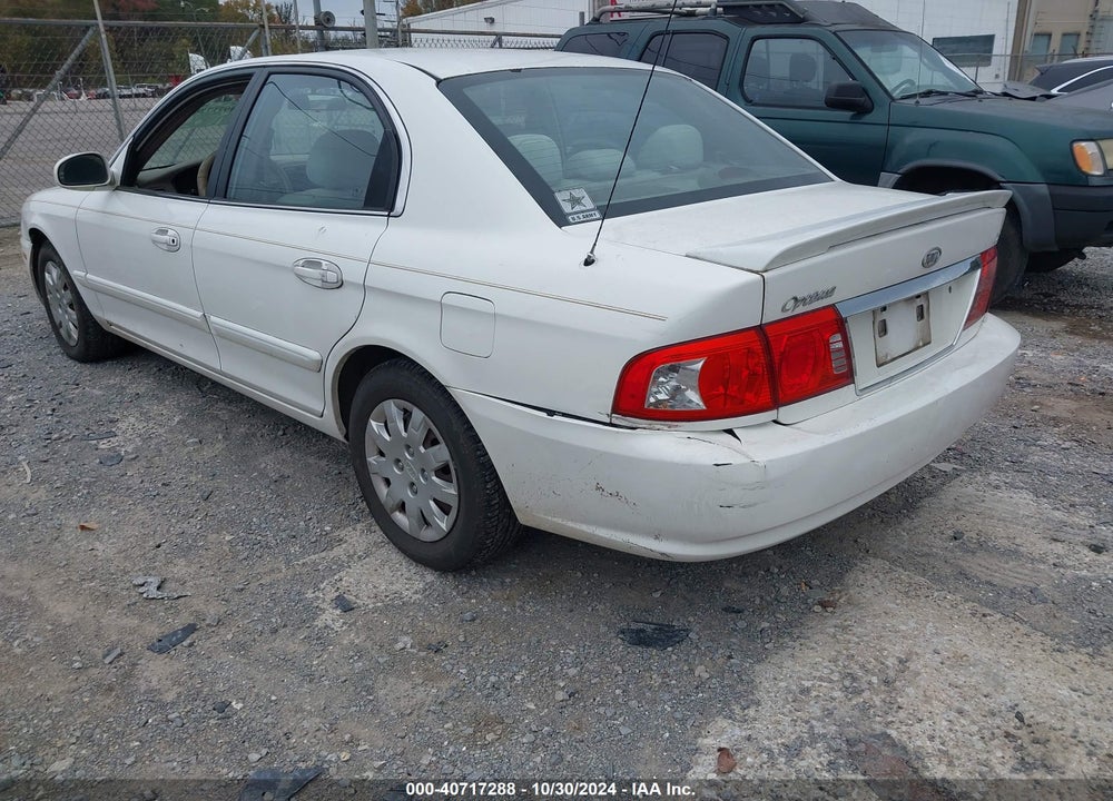 2005 KIA OPTIMA EX/LX VIN: KNAGD126955389657
