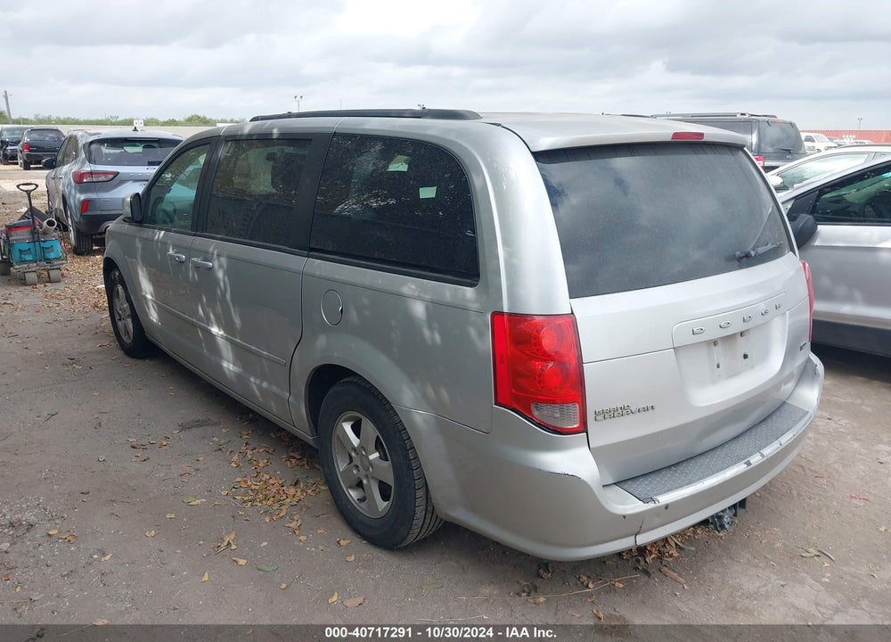 2012 DODGE GRAND CARAVAN SXT VIN: 2C4RDGCG3CR160901