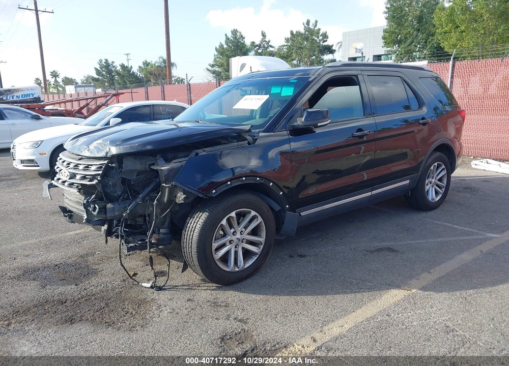 2017 FORD EXPLORER XLT VIN: 1FM5K7DH8HGA60678