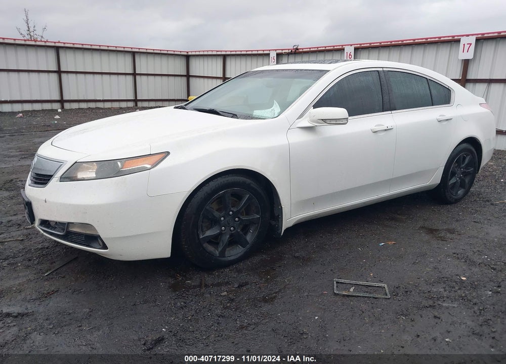 2013 ACURA TL 3.5 VIN: 19UUA8F58DA800496