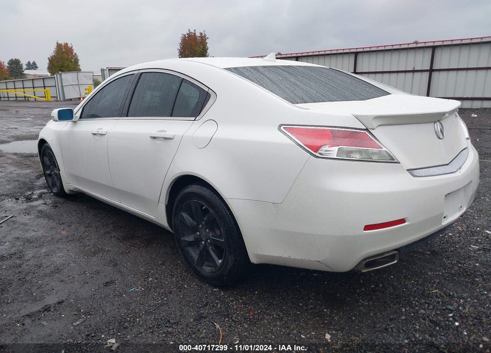 2013 ACURA TL 3.5 VIN: 19UUA8F58DA800496