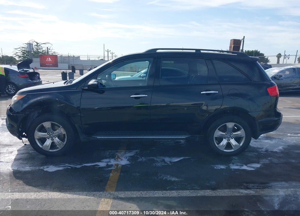 2009 ACURA MDX SPORT PACKAGE VIN: 2HNYD28859H515334