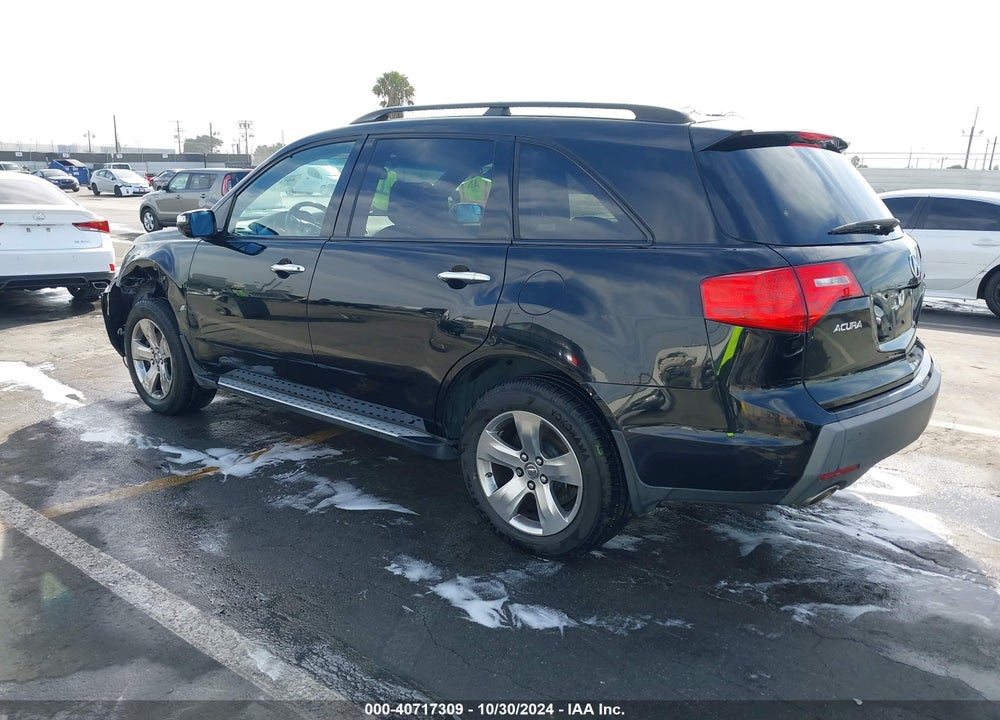 2009 ACURA MDX SPORT PACKAGE VIN: 2HNYD28859H515334