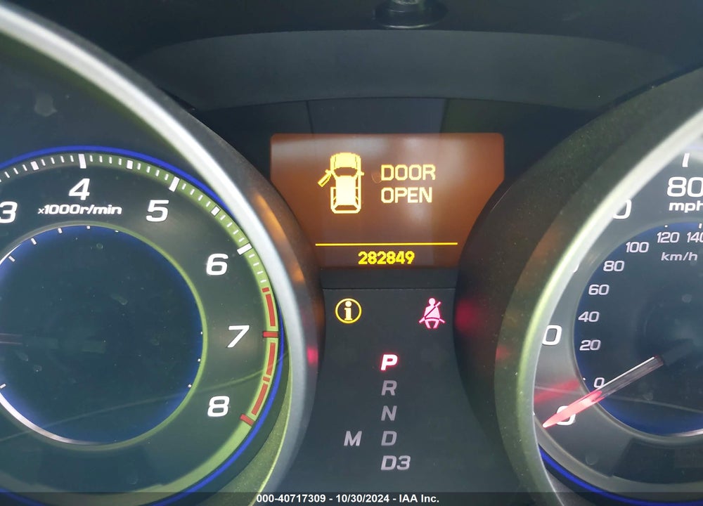 2009 ACURA MDX SPORT PACKAGE VIN: 2HNYD28859H515334