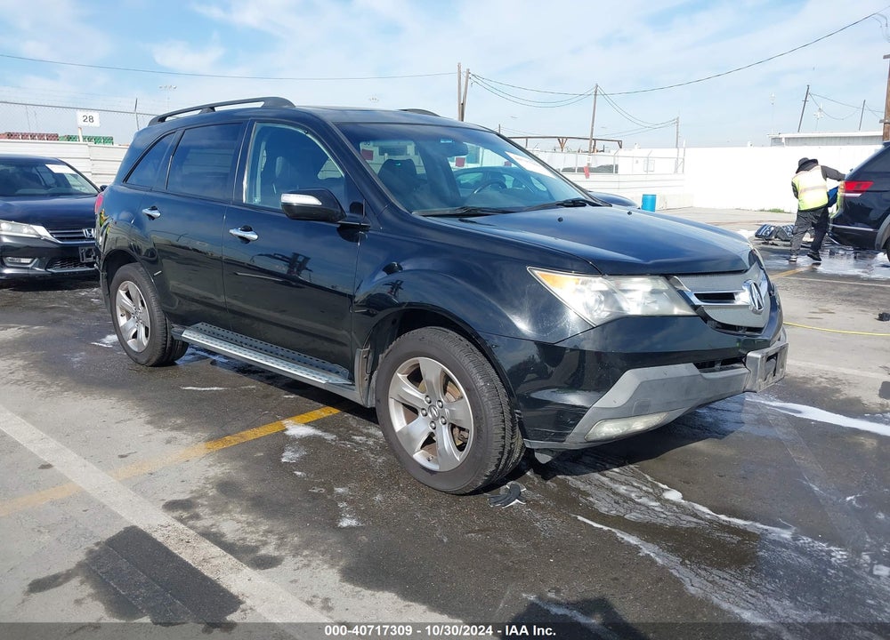 2009 ACURA MDX SPORT PACKAGE VIN: 2HNYD28859H515334