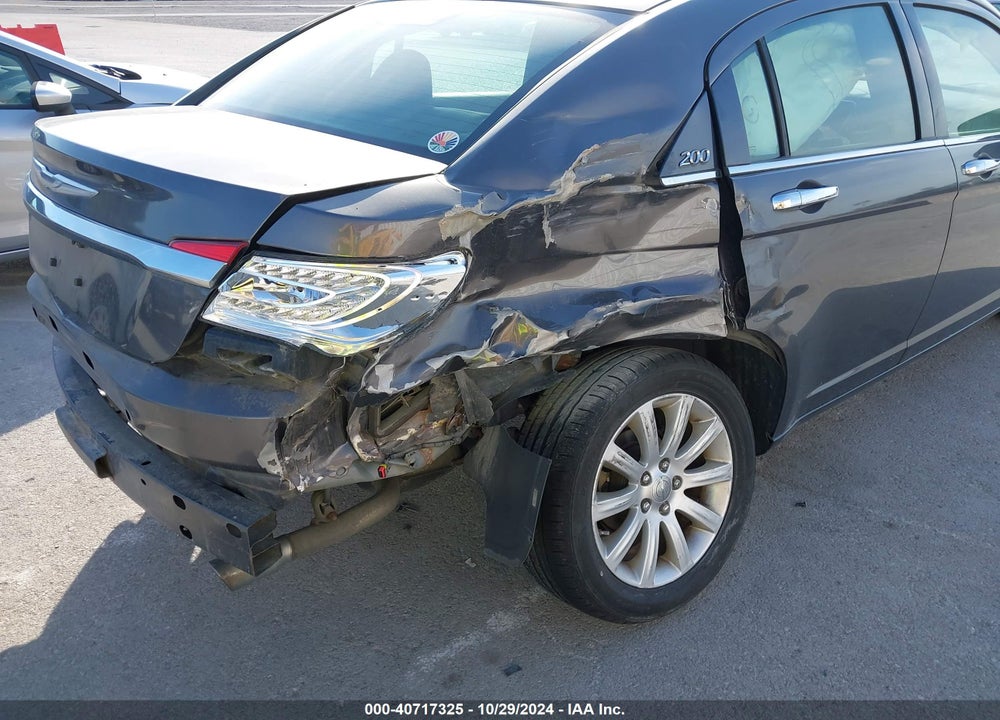 2014 CHRYSLER 200 LIMITED VIN: 1C3CCBCG4EN185712