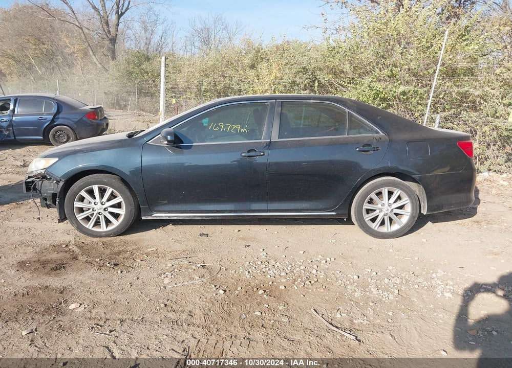 2012 TOYOTA CAMRY XLE VIN: 4T4BF1FK8CR223097