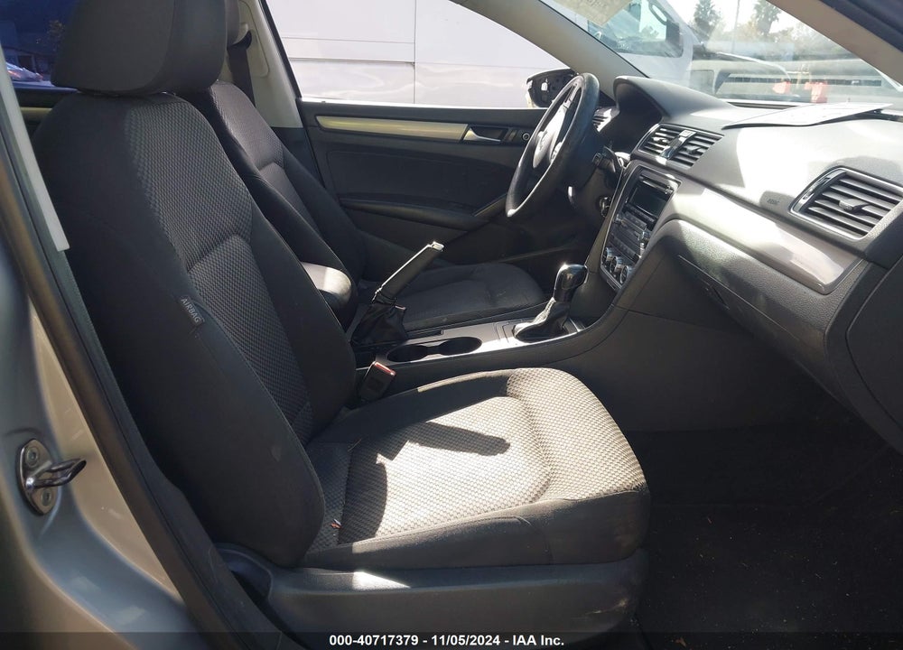2012 VOLKSWAGEN PASSAT 2.5L S VIN: 1VWAP7A34CC102578