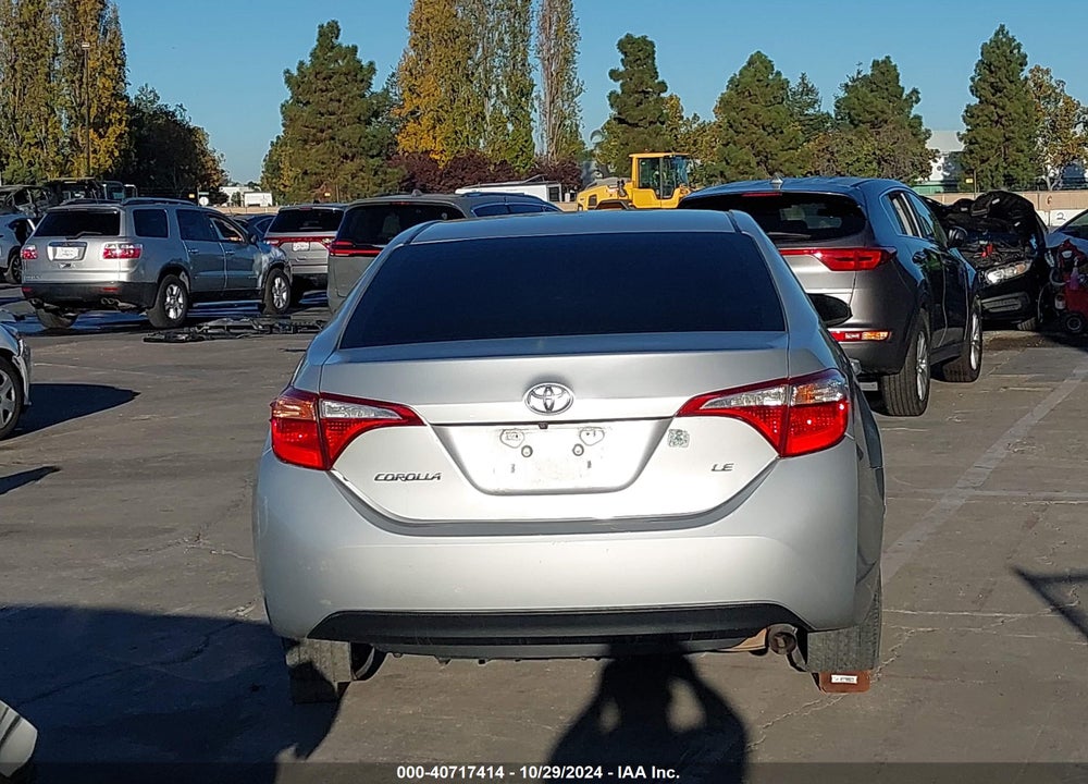 2016 TOYOTA COROLLA LE PLUS VIN: 5YFBURHE5GP462989