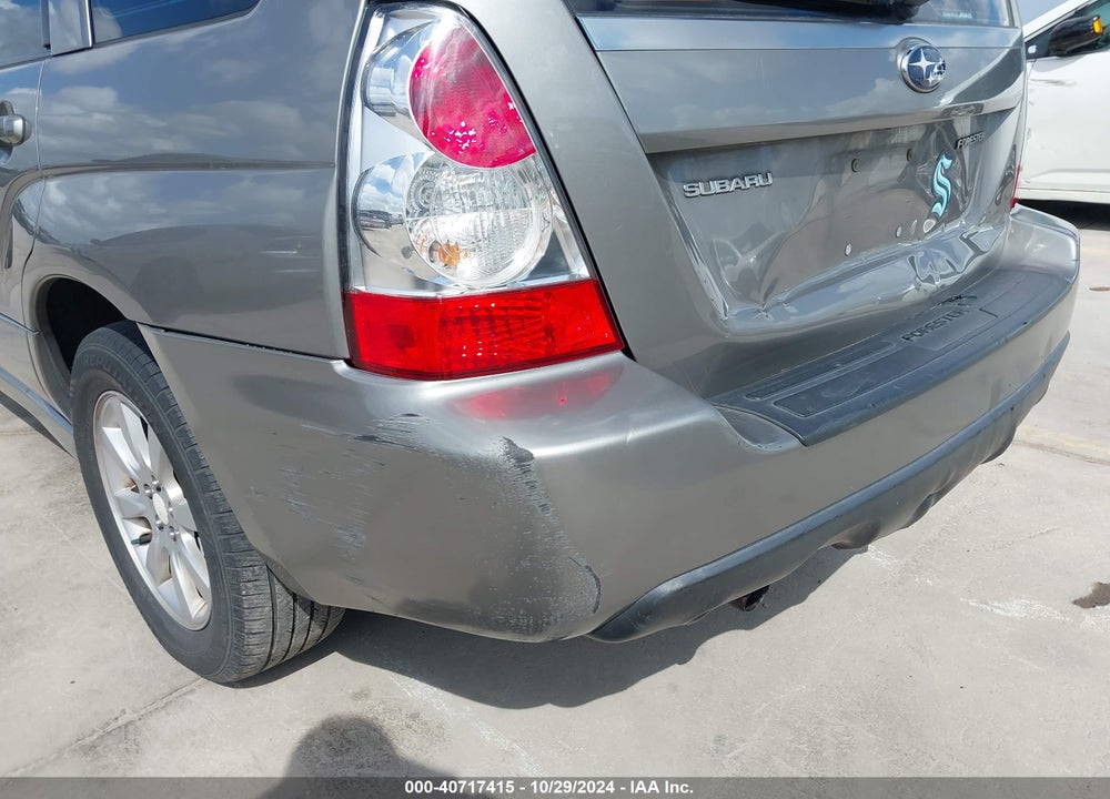2006 SUBARU FORESTER 2.5X VIN: JF1SG65636H750867