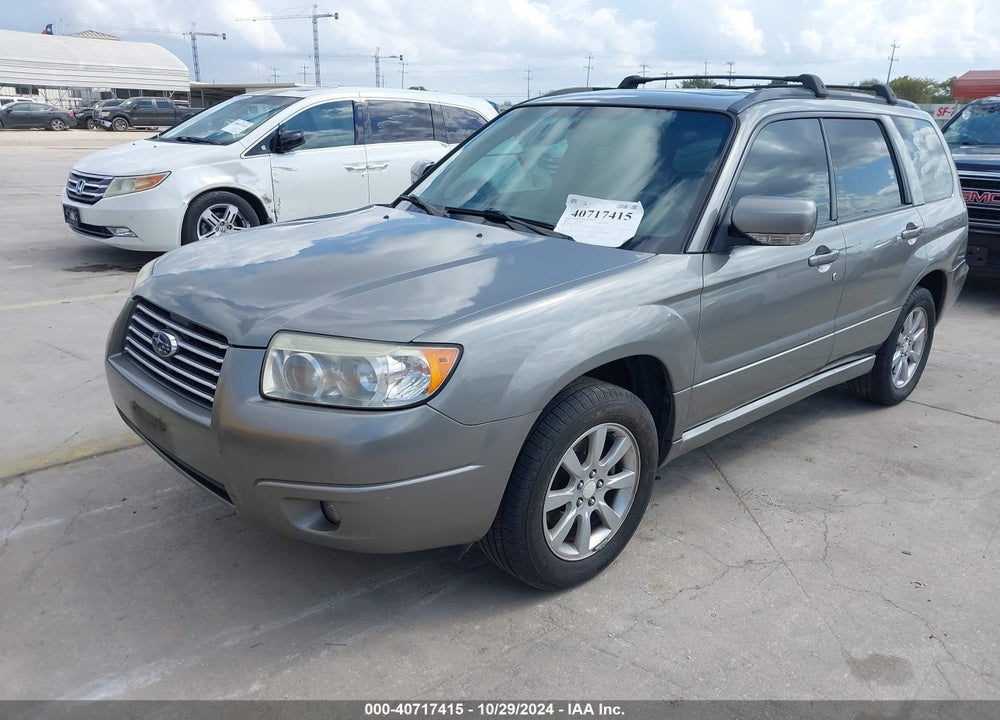 2006 SUBARU FORESTER 2.5X VIN: JF1SG65636H750867