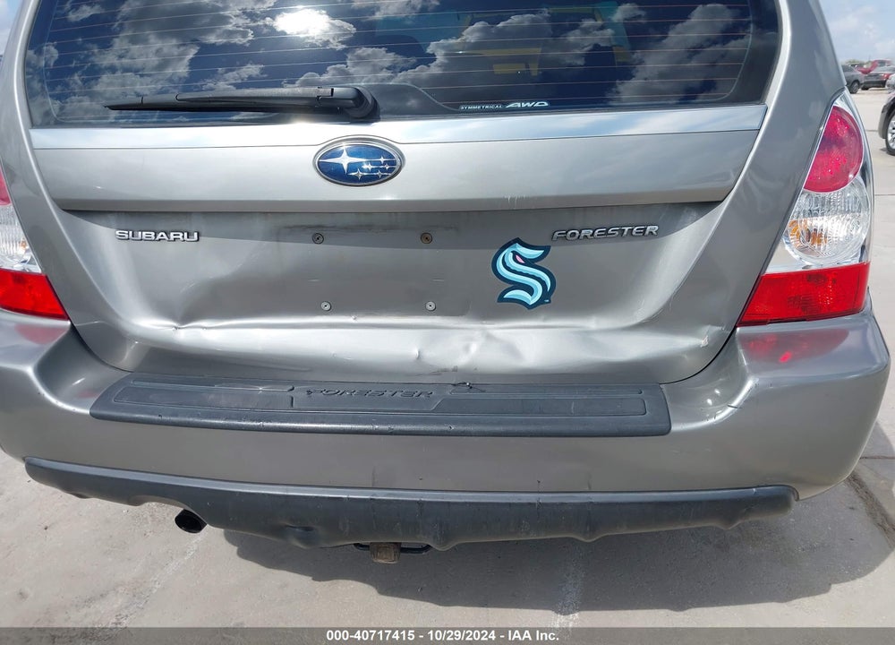 2006 SUBARU FORESTER 2.5X VIN: JF1SG65636H750867