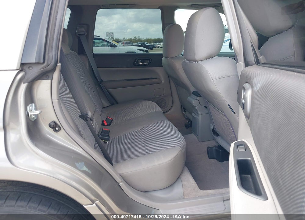 2006 SUBARU FORESTER 2.5X VIN: JF1SG65636H750867